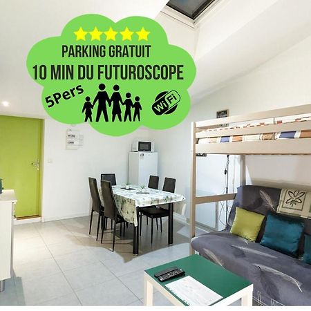Appartement Entier Meuble A Beaumont Proche Futuroscope Et Poitiers Technopole エクステリア 写真